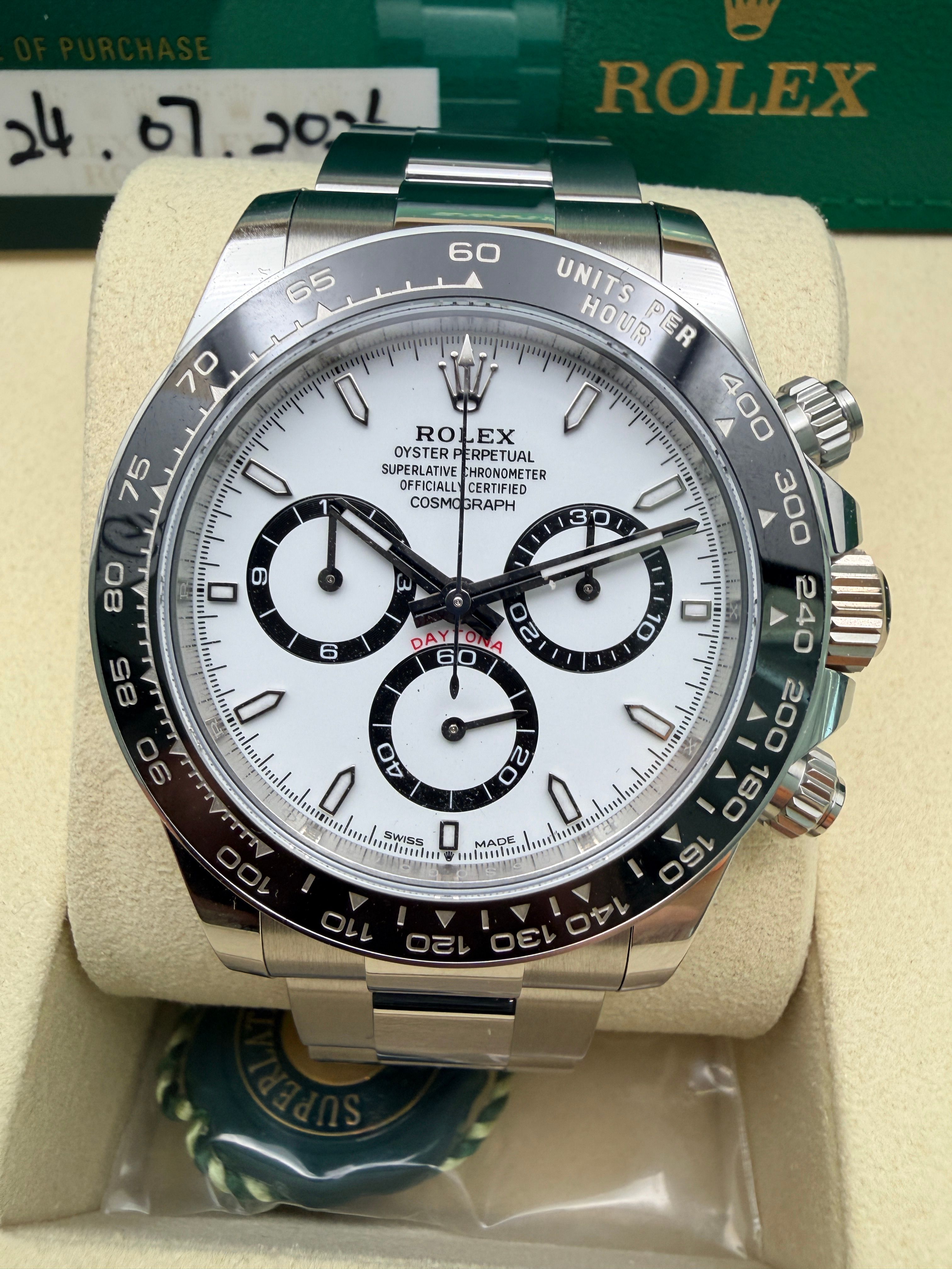 2026 rolex Daytona Panda Watch Ref. 126500LN Full Set Auction
