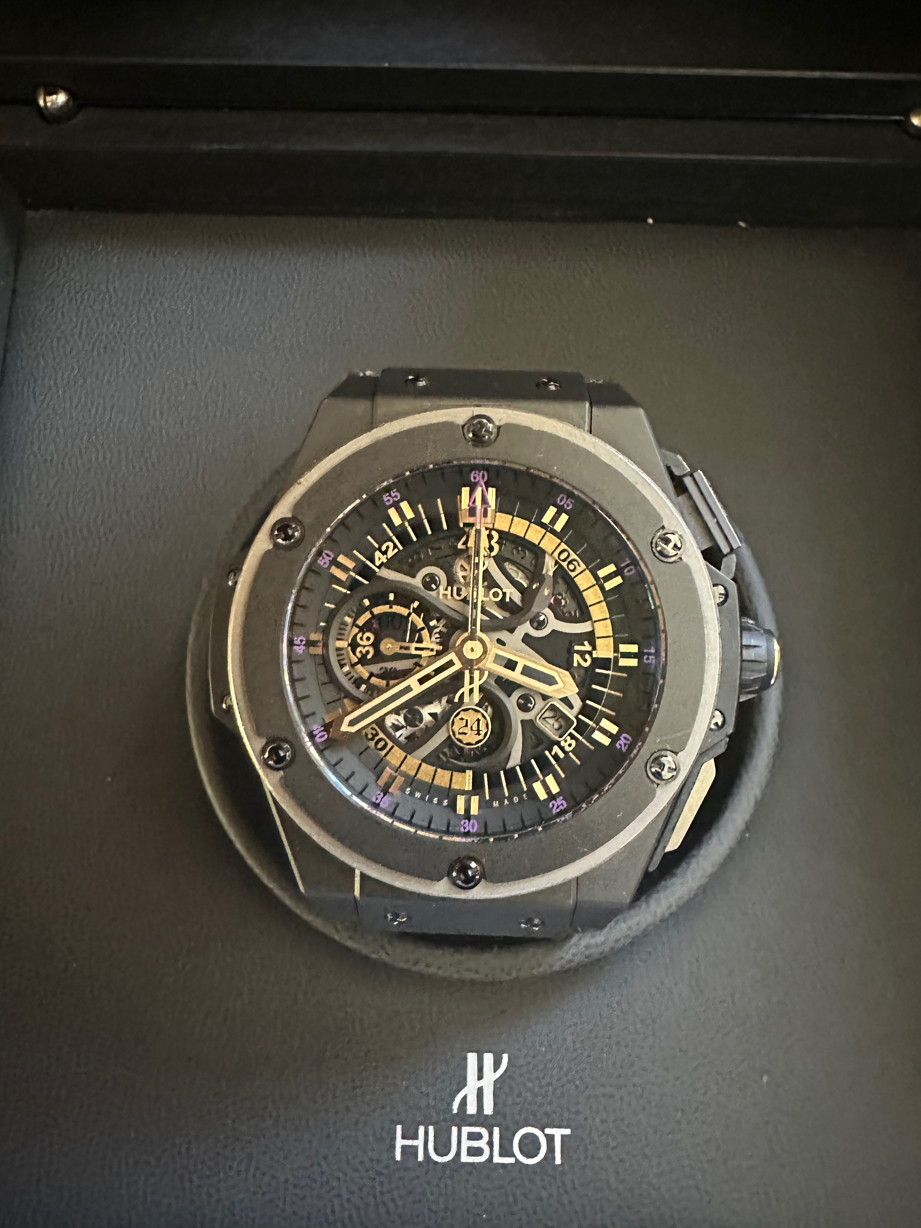 Hublot King Power Black Mamba Kobe Bryant Limited Edition Watch
