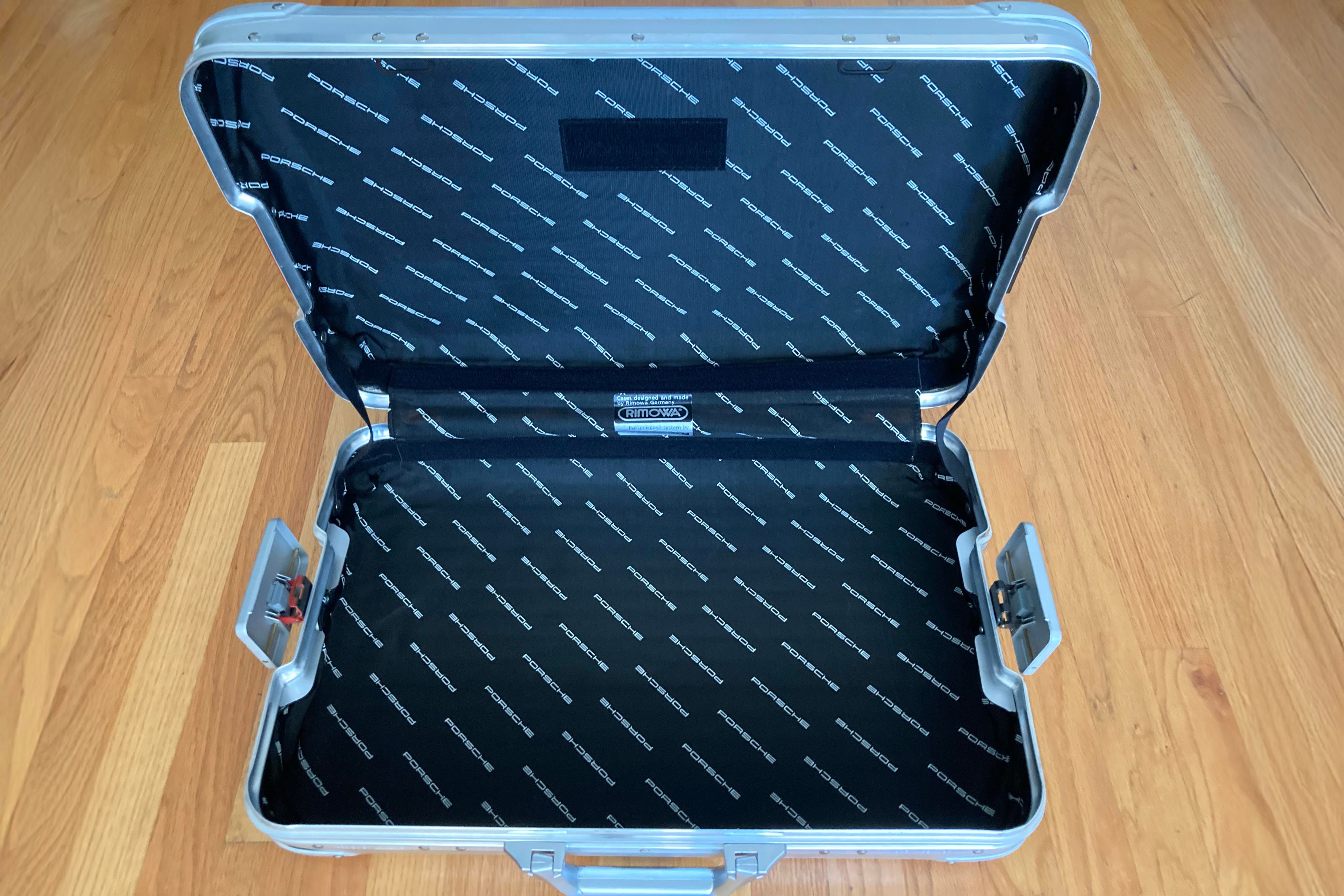 Rimowa x Porsche Vintage Aluminum Suitcase — Sold | PCARMARKET