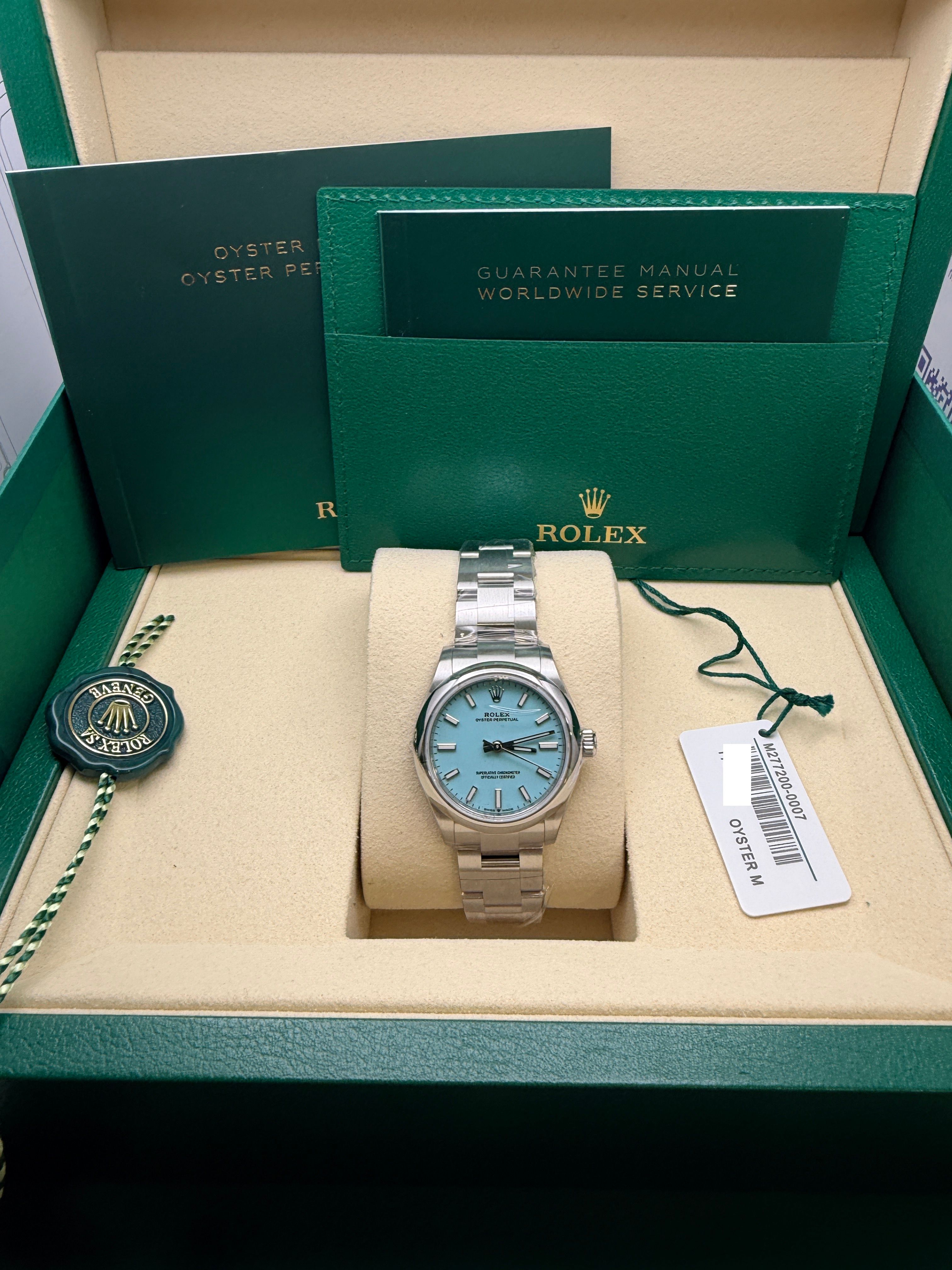 2026 Rolex Oyster Perpetual Watch Ref. 277200 Full Set Auction