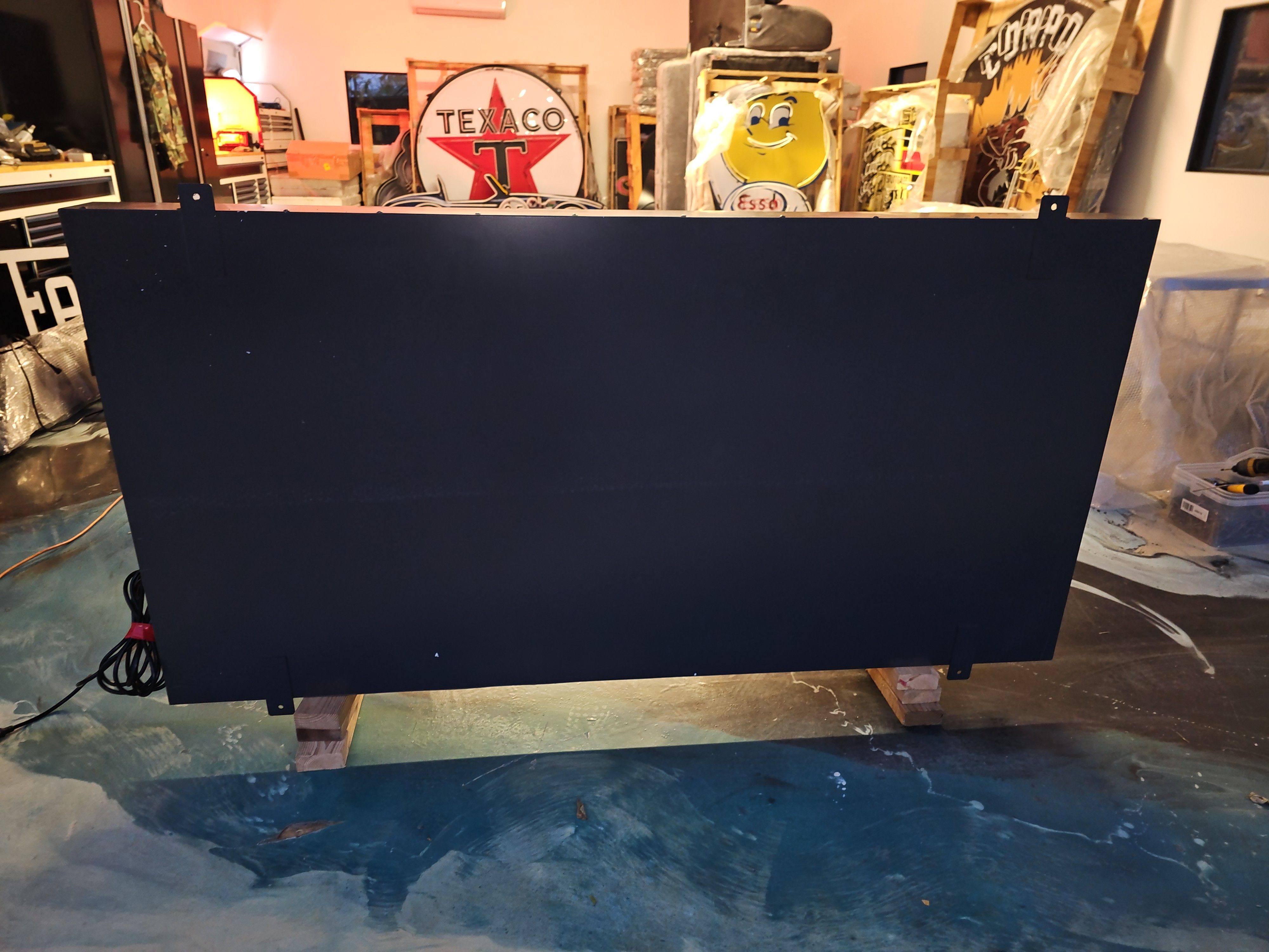 Large Illuminated Aston Martin Sign — Auction Ended | PCARMARKET