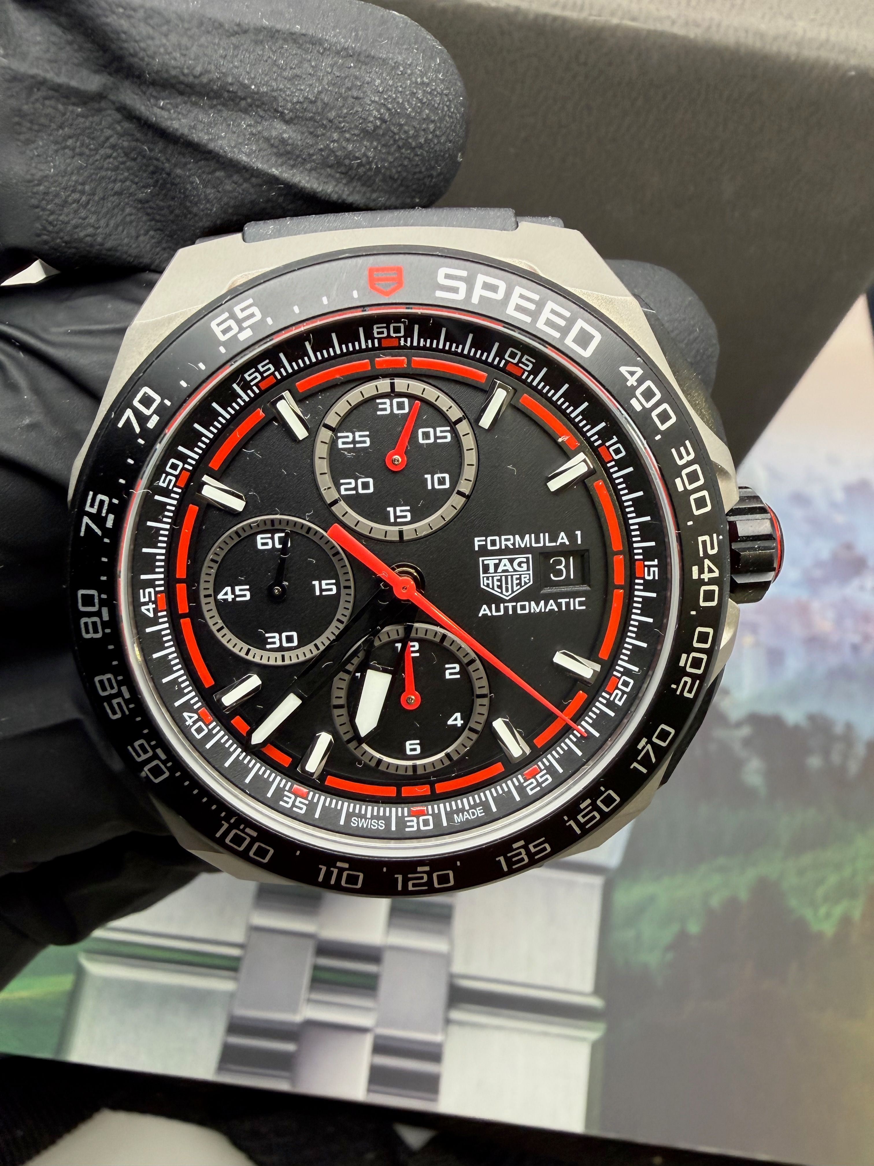 TAG Heuer Formula 1 Calibre 16 Chronograph Watch Ref. CBZ2082 Full
