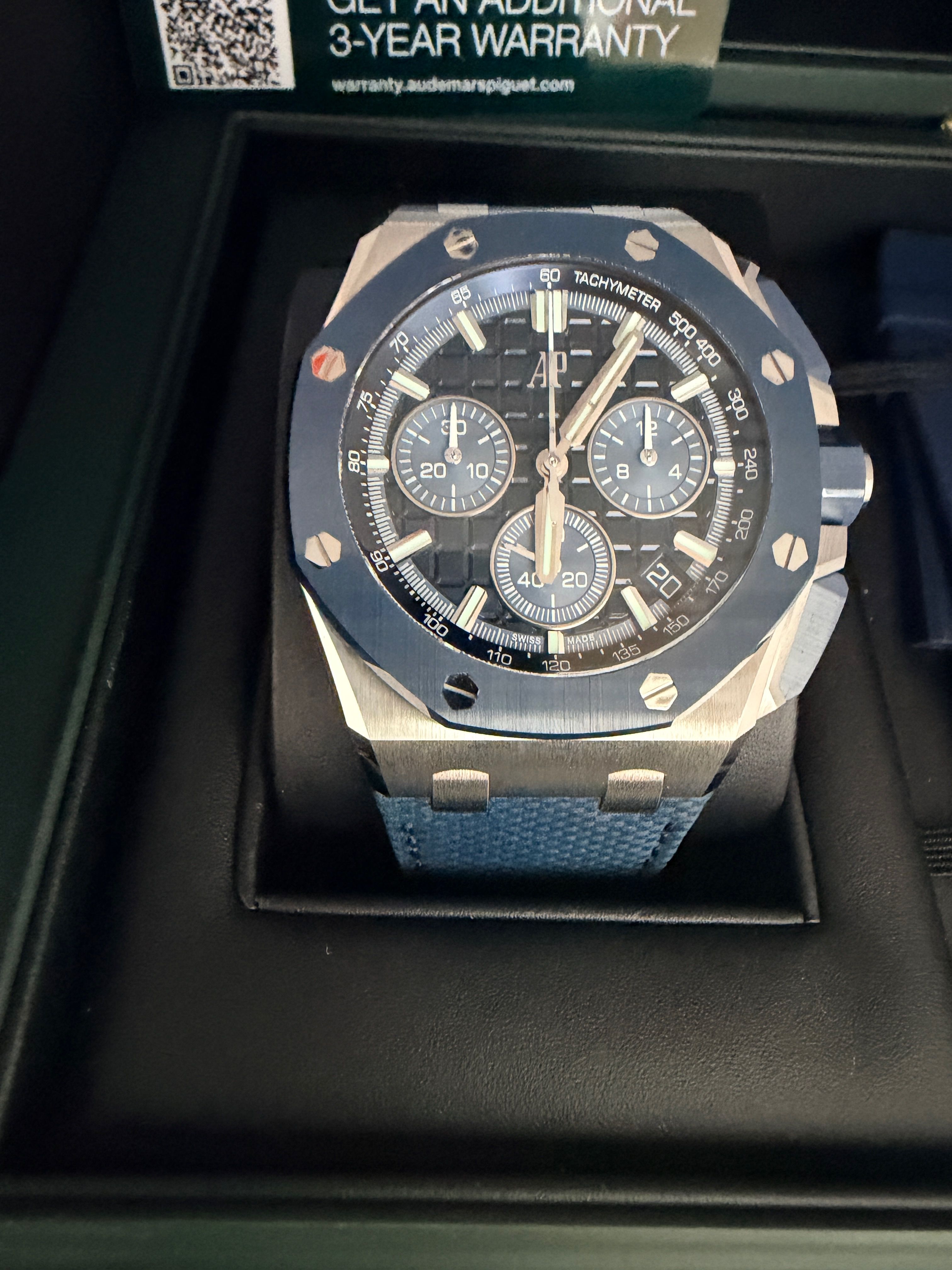 2026 Audemars Piguet Royal Oak Offshore Watch Ref. 26420S0. Full Set