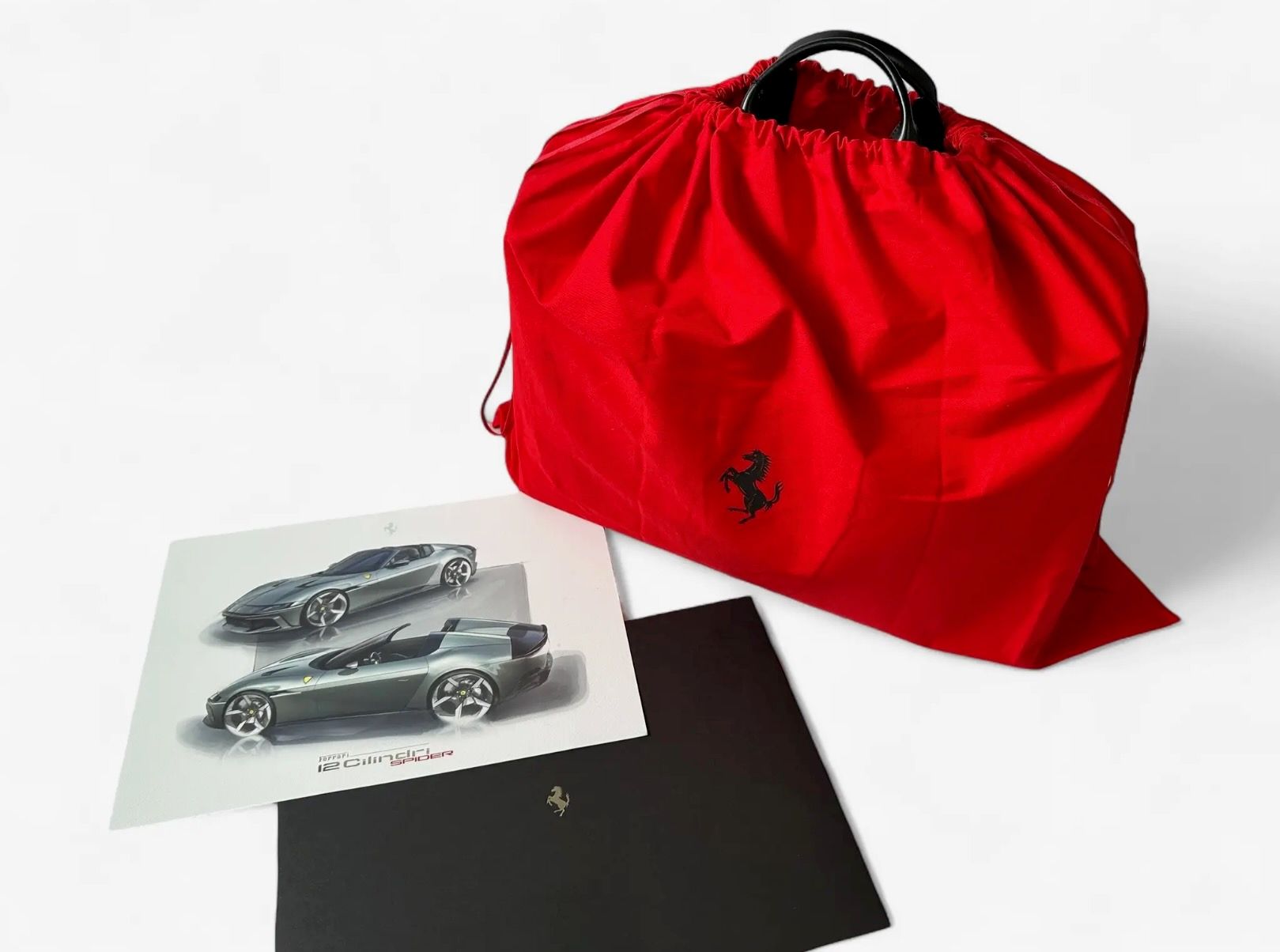 Ferrari 12 Cilindri Leather Owners Edition Duffle Bag — Sold