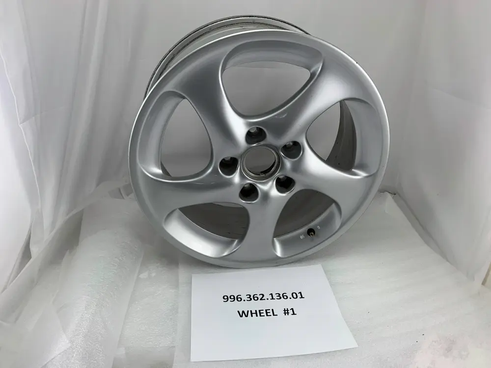 No Reserve Porsche 996 C4S/Turbo Solid Spoke Wheels — Sold