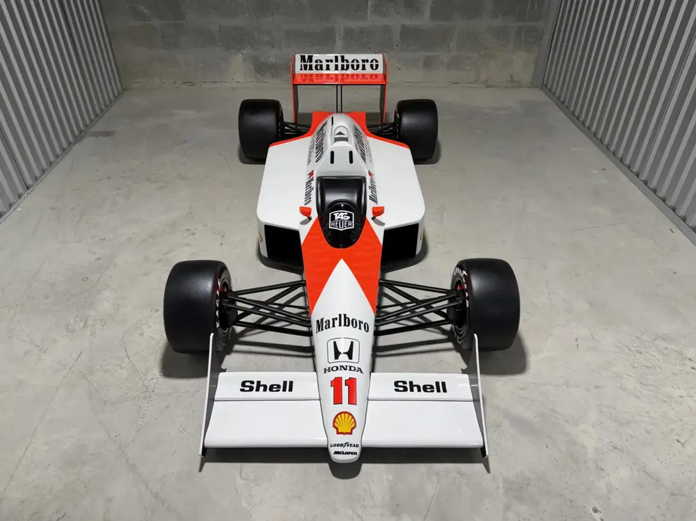 1988 McLaren MP4/4 1:2 Scale Alain Prost Model F1 Car — Sold