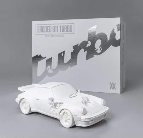 No Reserve Daniel Arsham Eroded Porsche 911 Turbo #393/500 — Sold