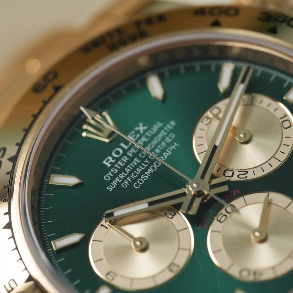 2026 New Rolex Cosmograph Daytona Green Dial John Mayor 2.0 Watch