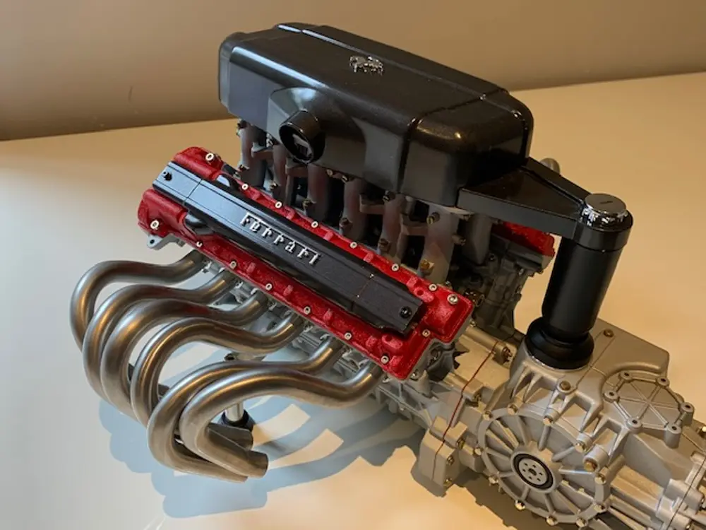1/4 Scale Ferrari Enzo Engine Model — Sold | PCARMARKET