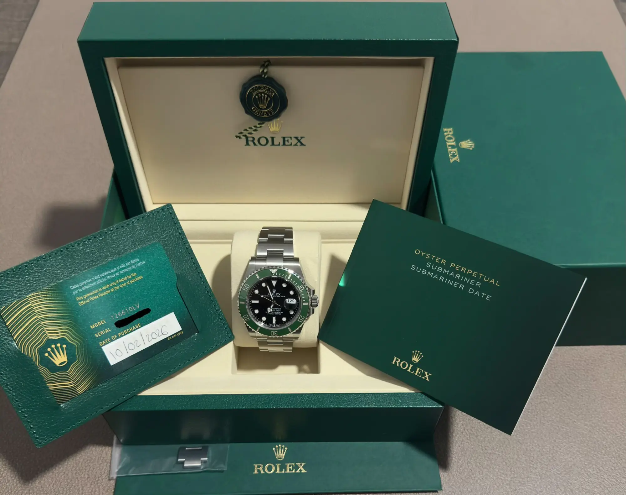 OYSTER PERPETUAL SUBMARINER 新品・未開封 2026 Rolex Submariner 