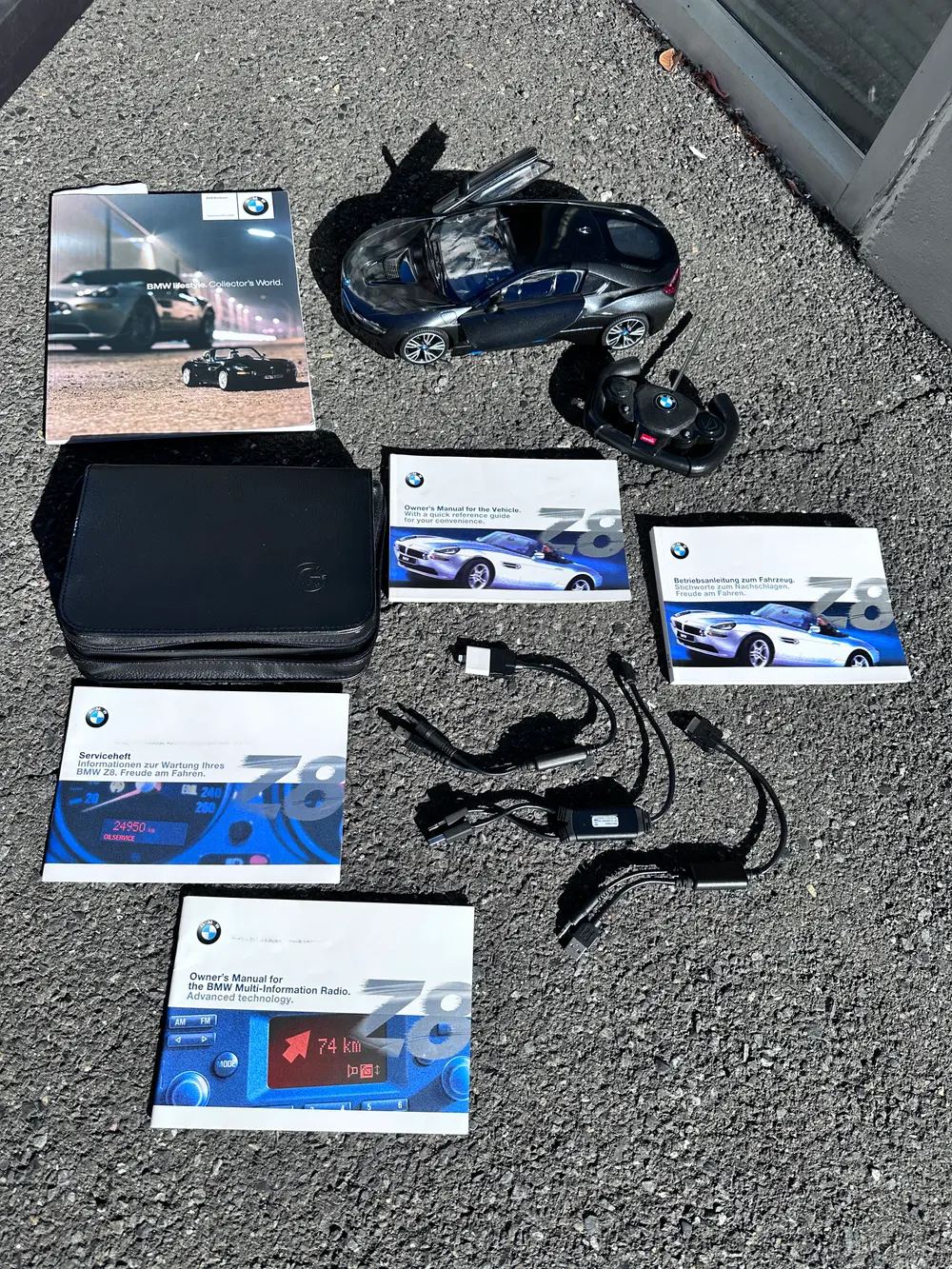BMW Z8 Memorabilia, Accessories, Owners Manuals and Launch Kit — Sold