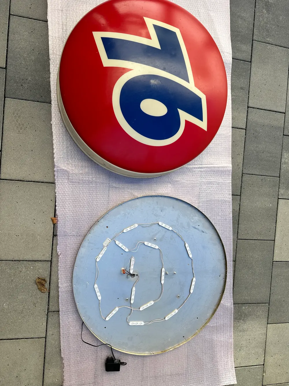【超希少】ラスベガス消防署　セントフローリアン Illuminated Union 76 Sign — Auction Ended | PCARMARKET