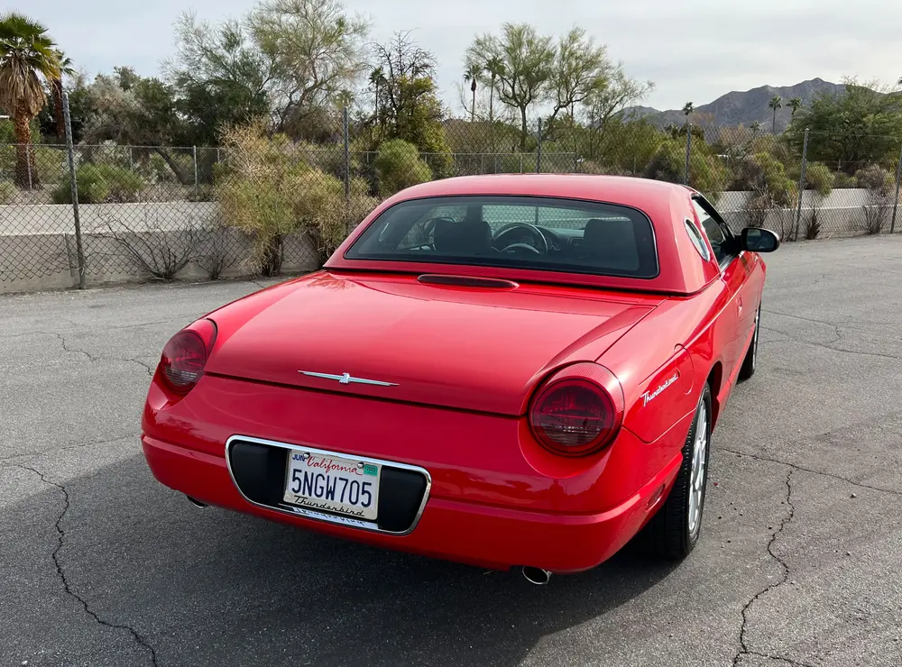 27k-Mile 2004 Ford Thunderbird — Auction Ended | PCARMARKET