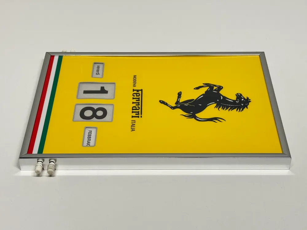 Ferrari Dealership Perpetual Calendar — Auction Ended | PCARMARKET