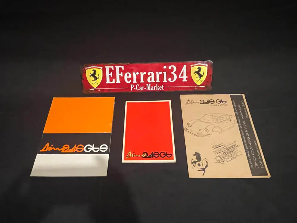 Ferrari Vintage Authentic Literature Collection & Enzo Ferrari