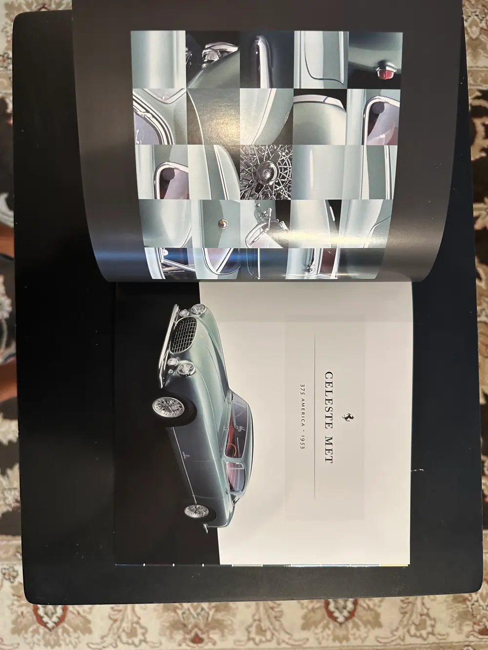 No Reserve Ferrari VIP Passports, brochures, and classic color samples