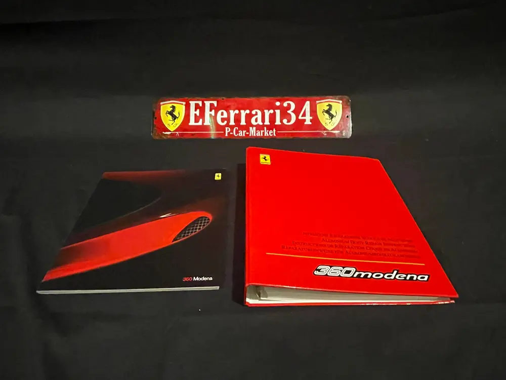 Ferrari Vintage Authentic Literature Collection & Enzo Ferrari