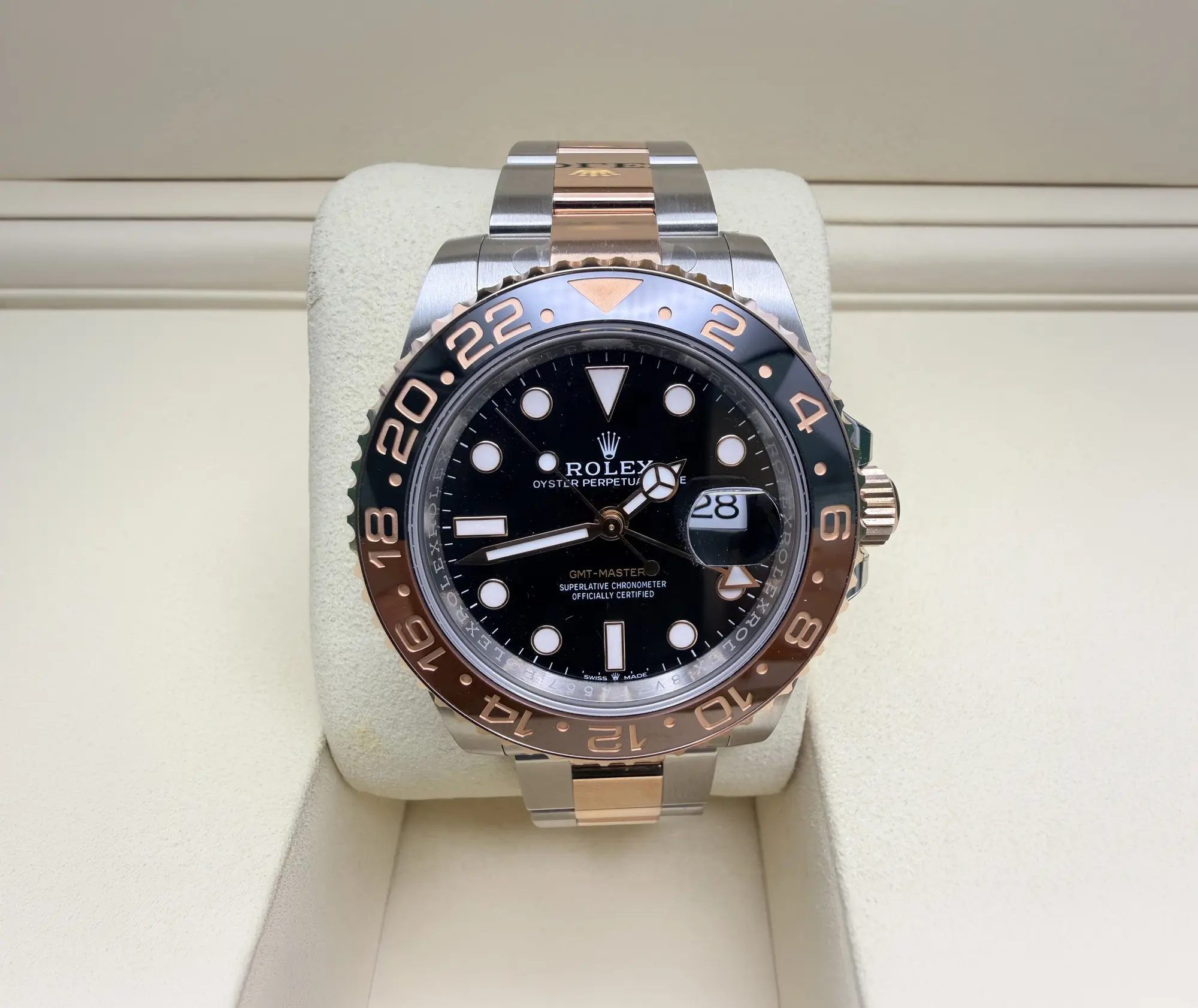 2025 Rolex GMT Master II Root Beer Watch Ref. 126711CHNR Full Set