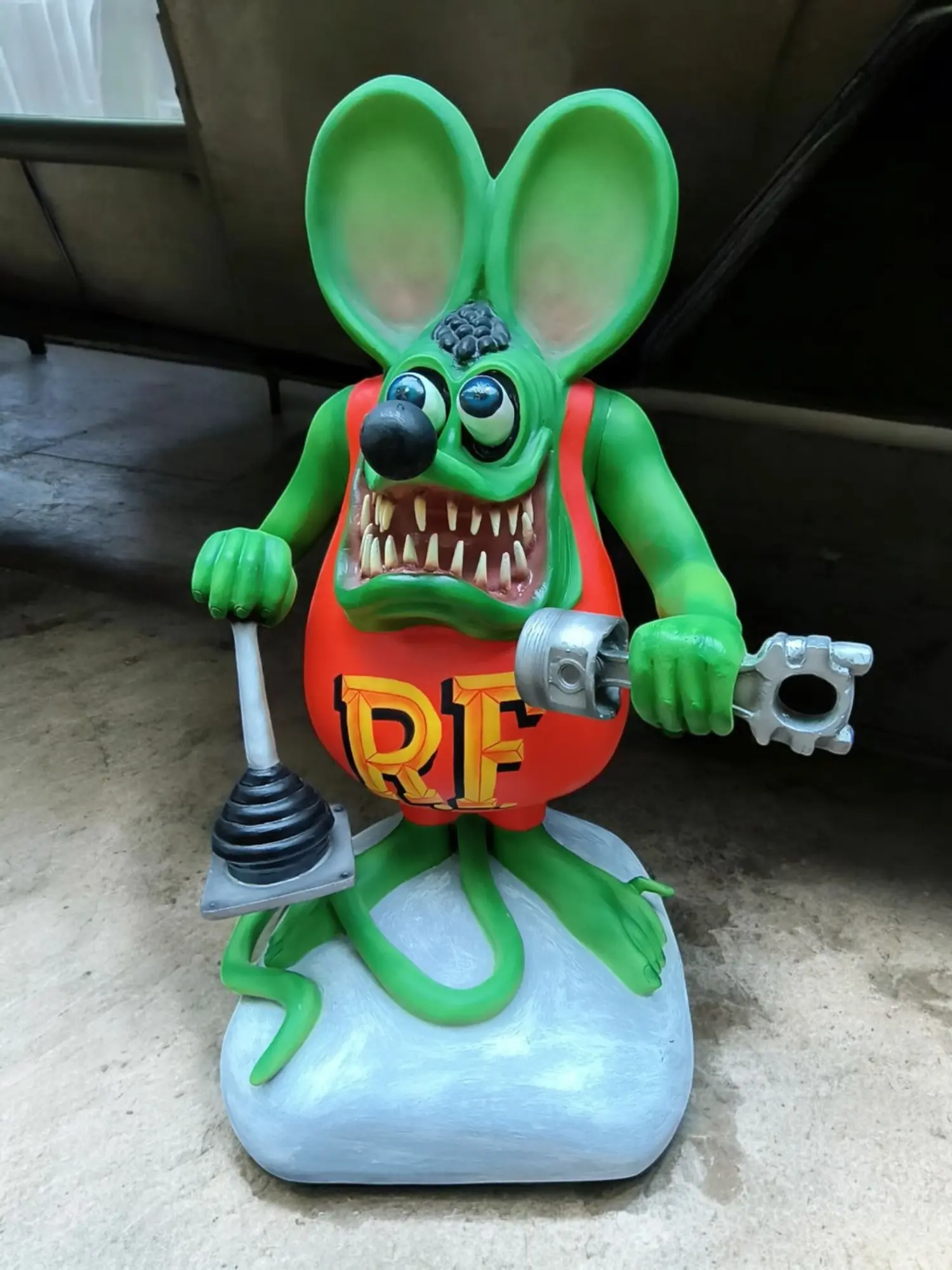 Rat Fink Statue — Sold | PCARMARKET