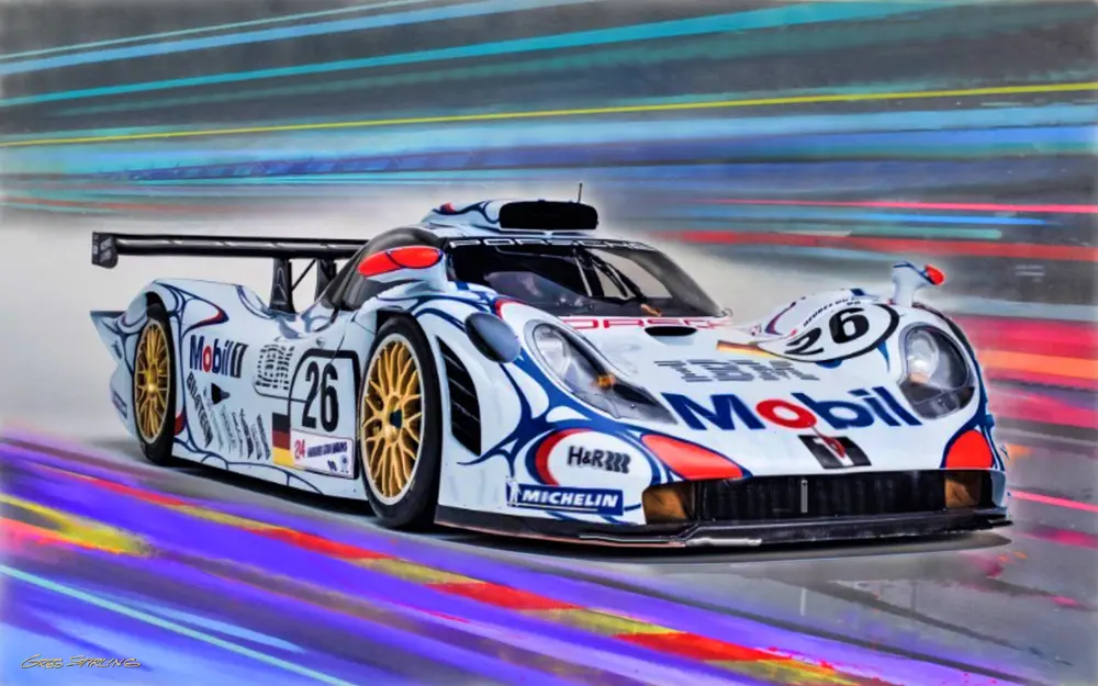 Porsche 911 GT1, Winner of the 1998 Le Mans