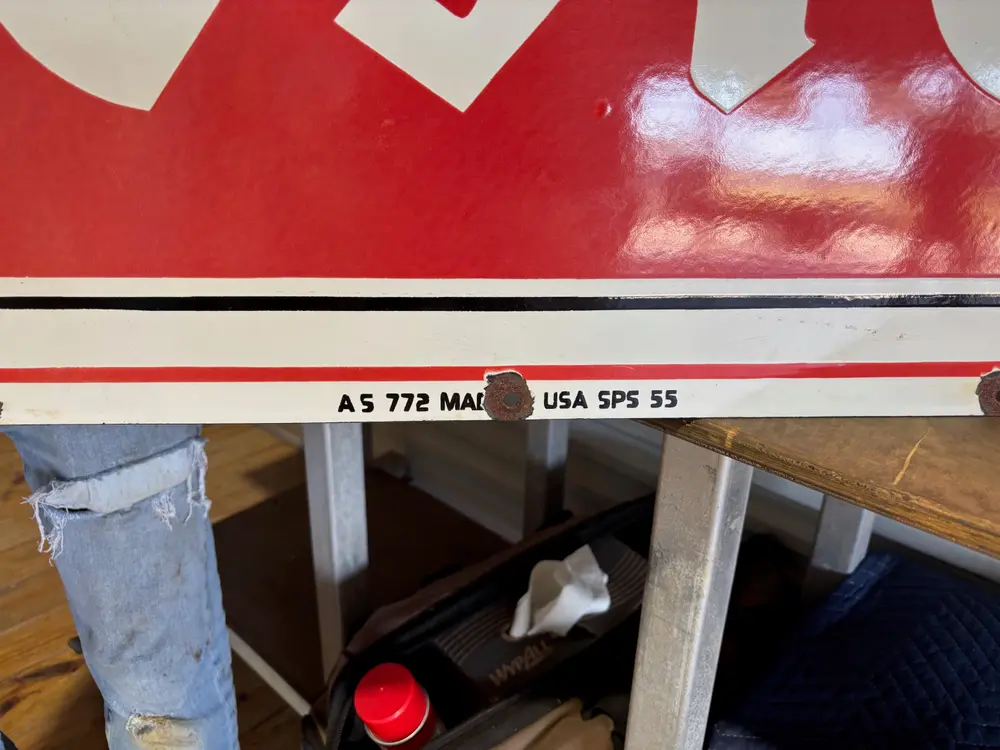 Vintage Firestone Porcelain Style Sign — Auction Ended | PCARMARKET