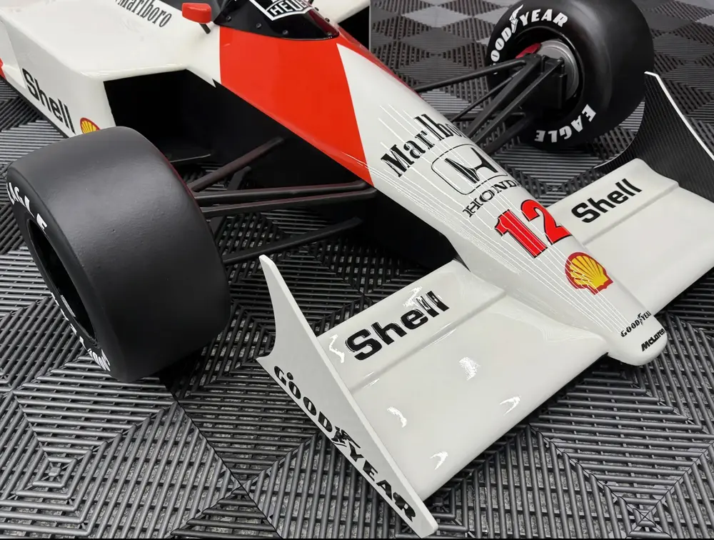 1988 McLaren MP4/4 Marlboro / Senna Livery 1:2 Scale Model — Sold
