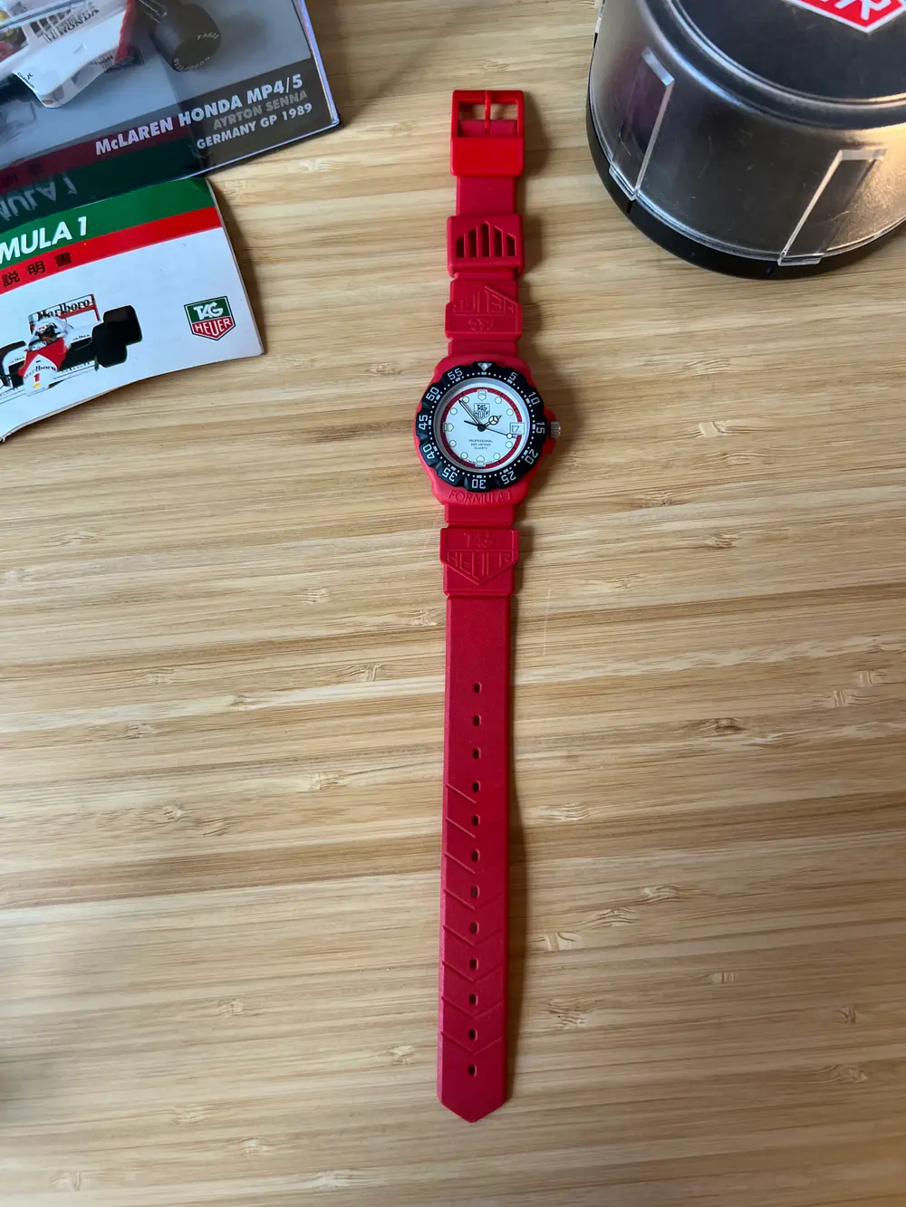 No Reserve Tag Heuer Formula One model 385.513/1 watch — Sold