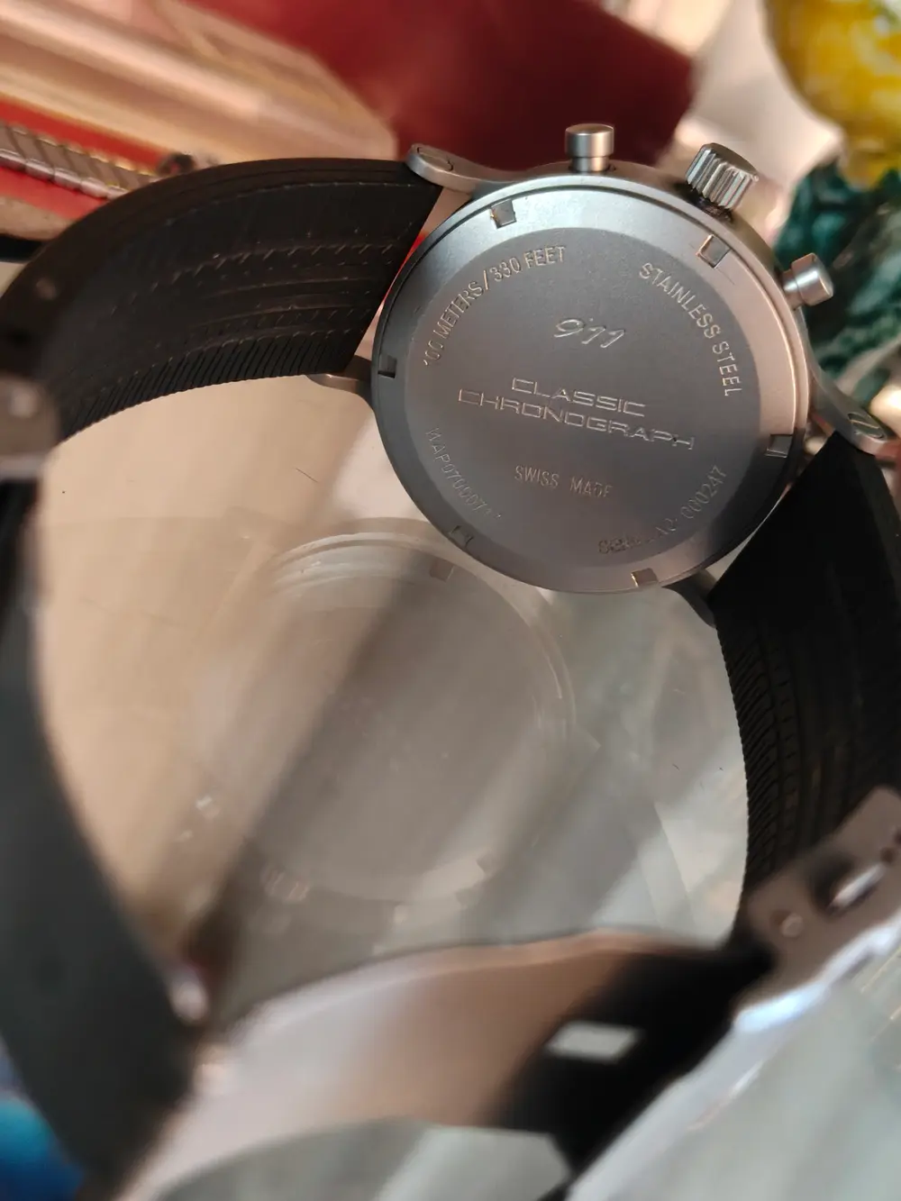 No Reserve Porsche 911 Carrera Turbo Limited Chronograph Watch — Sold