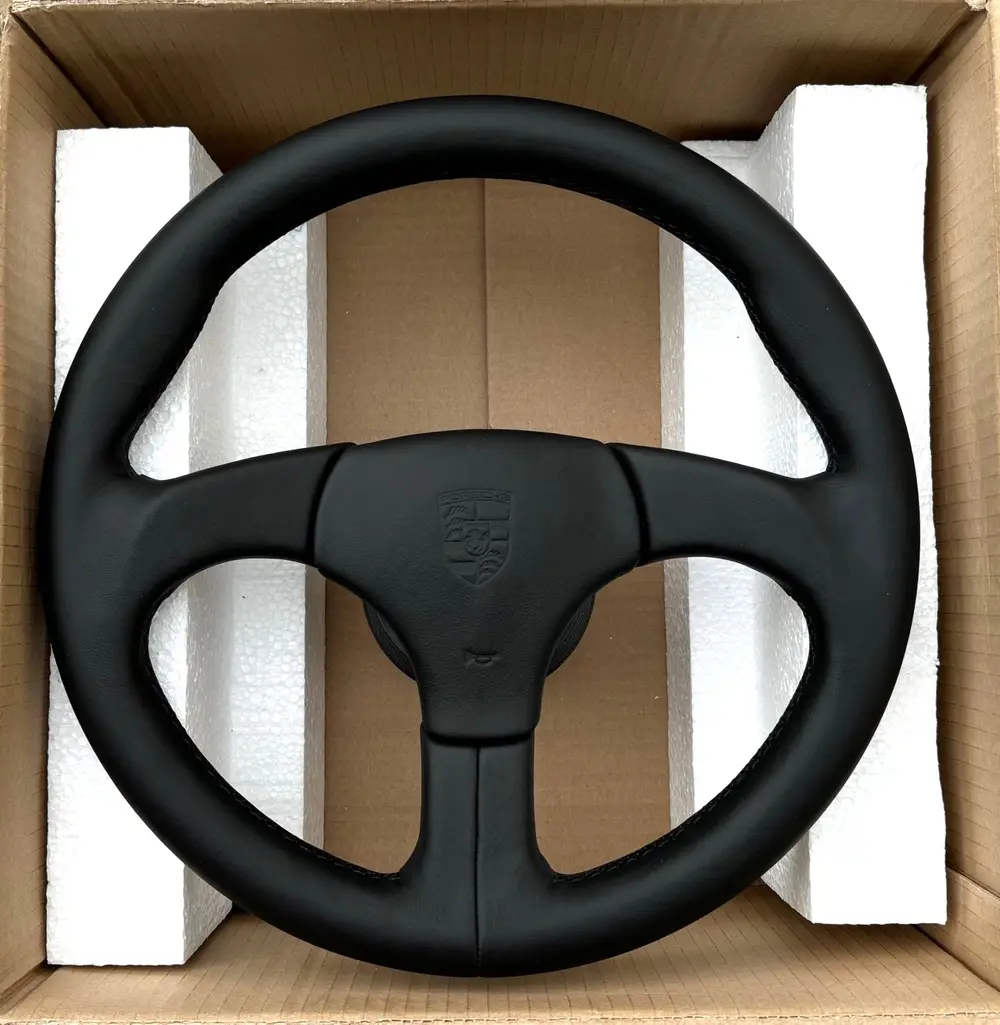 New ATIWE Porsche Club Sport Steering Wheel — Sold | PCARMARKET