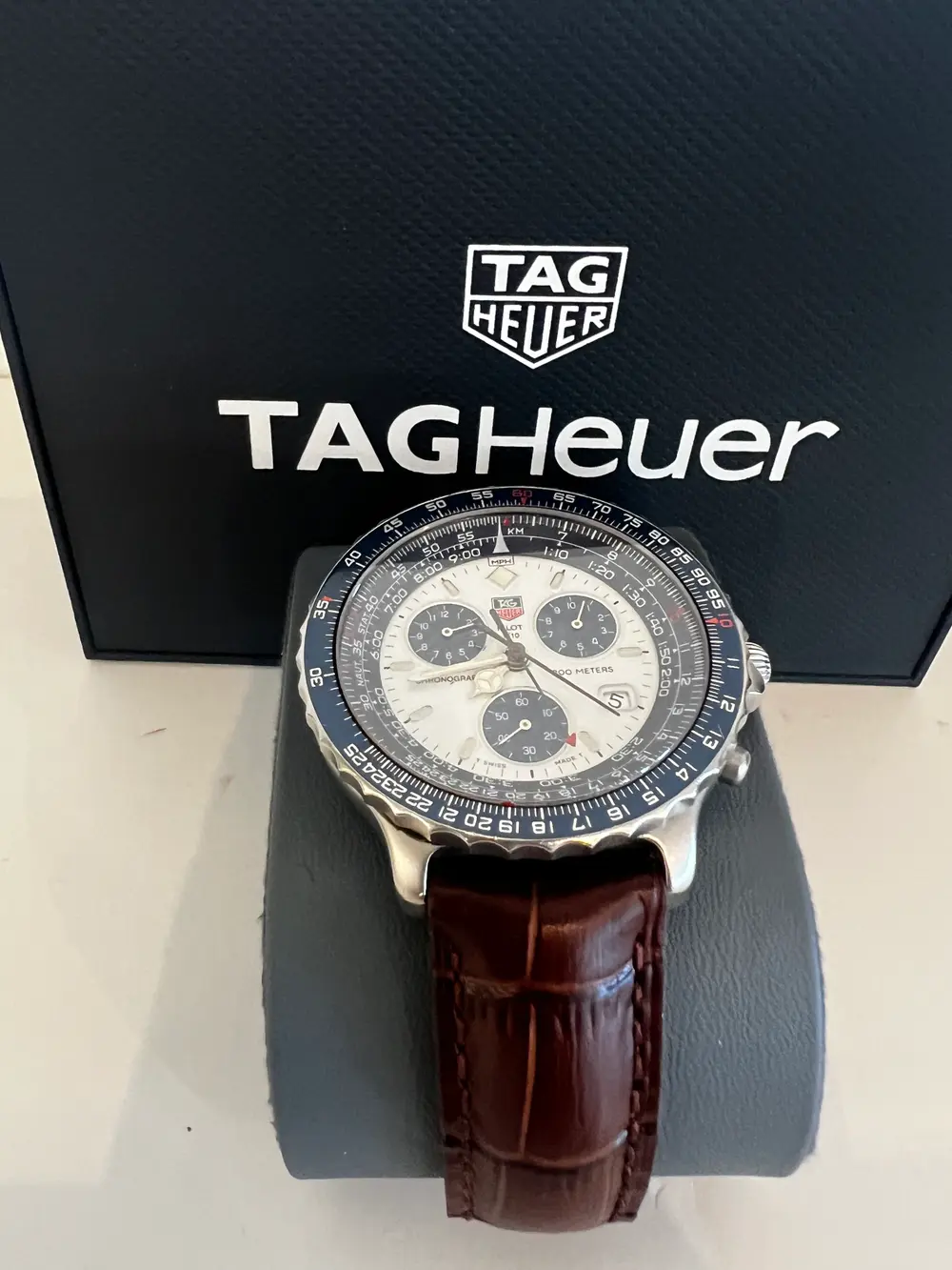 TAG Heuer Pilot 2000 Series Watch Ref. 530-806 Full Set