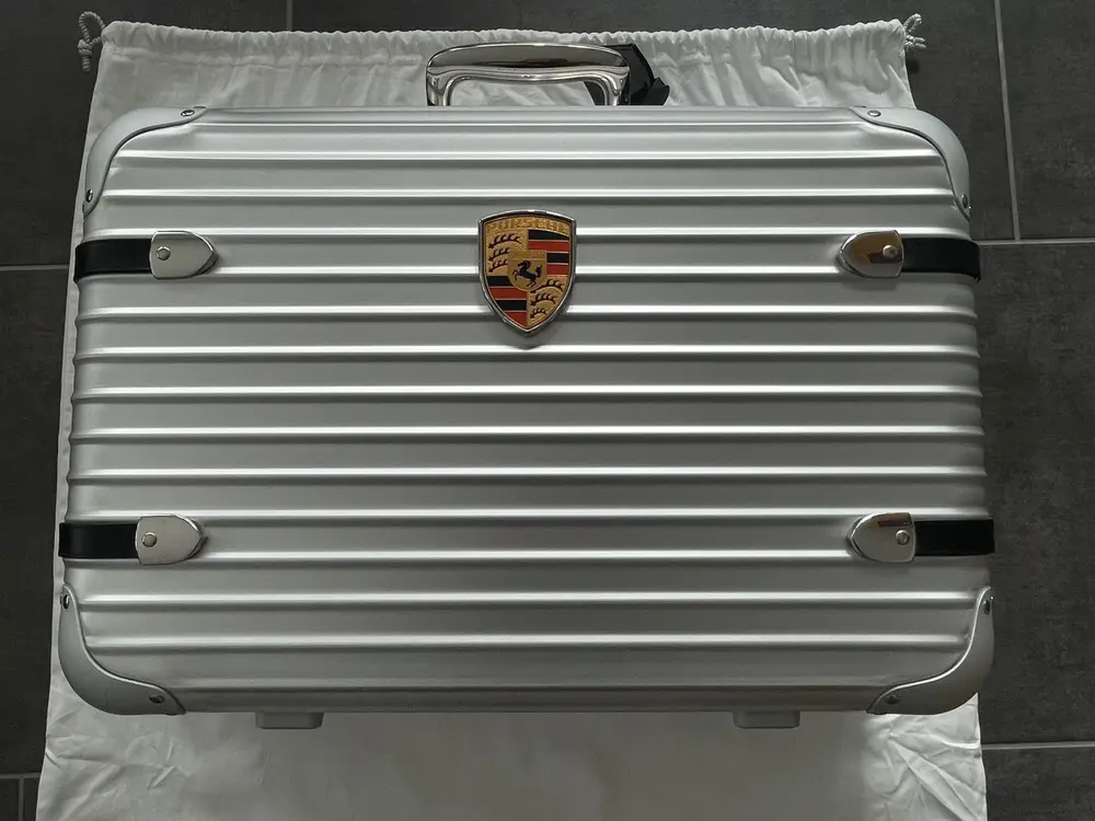 Limited Edition Rimowa x Porsche Hand Carry Pepita Case #841/911