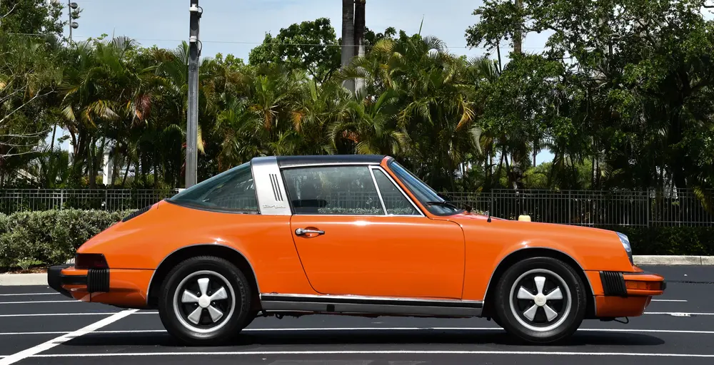 MINICHAMPS Porsche 911 Targa 1977 オレンジ Continental Orange 1977 Porsche 911S Targa 5-Speed — Auction Ended