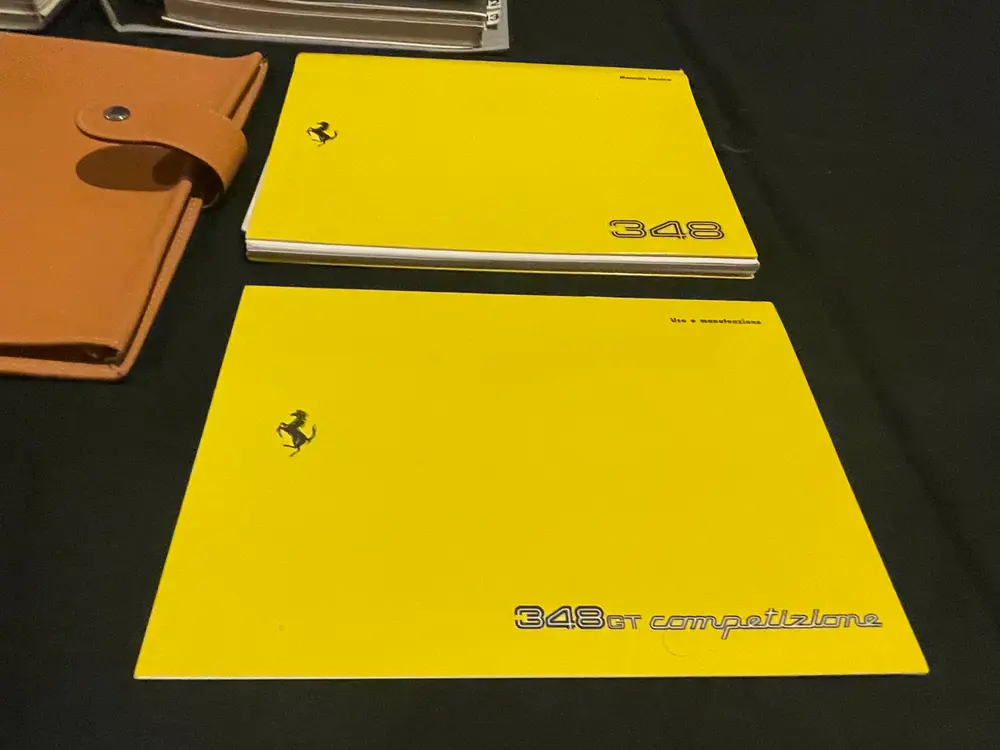 Ferrari 348 Full authentic Factory Workshop Manual Set — Sold