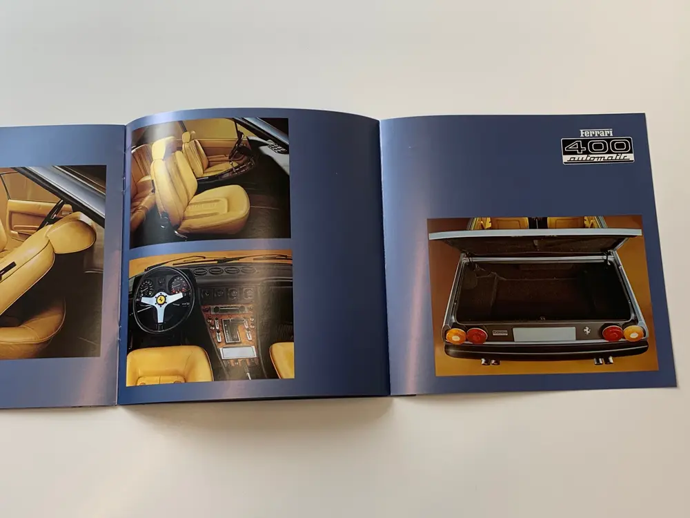 70's/80's Italstyle Ferrari Luggage, Pouch, and Literature