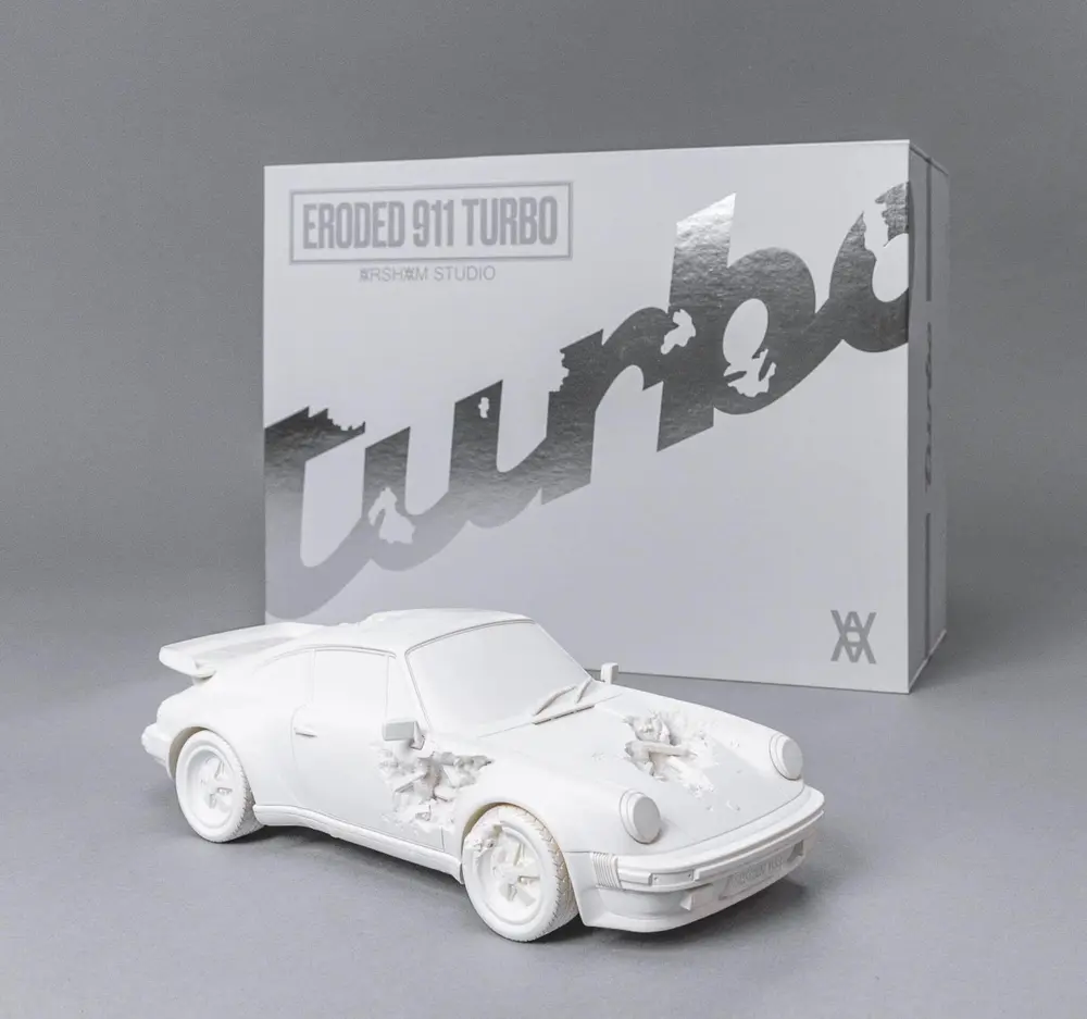 Daniel Arsham Eroded Porsche 911 Turbo #322/500 — Sold | PCARMARKET
