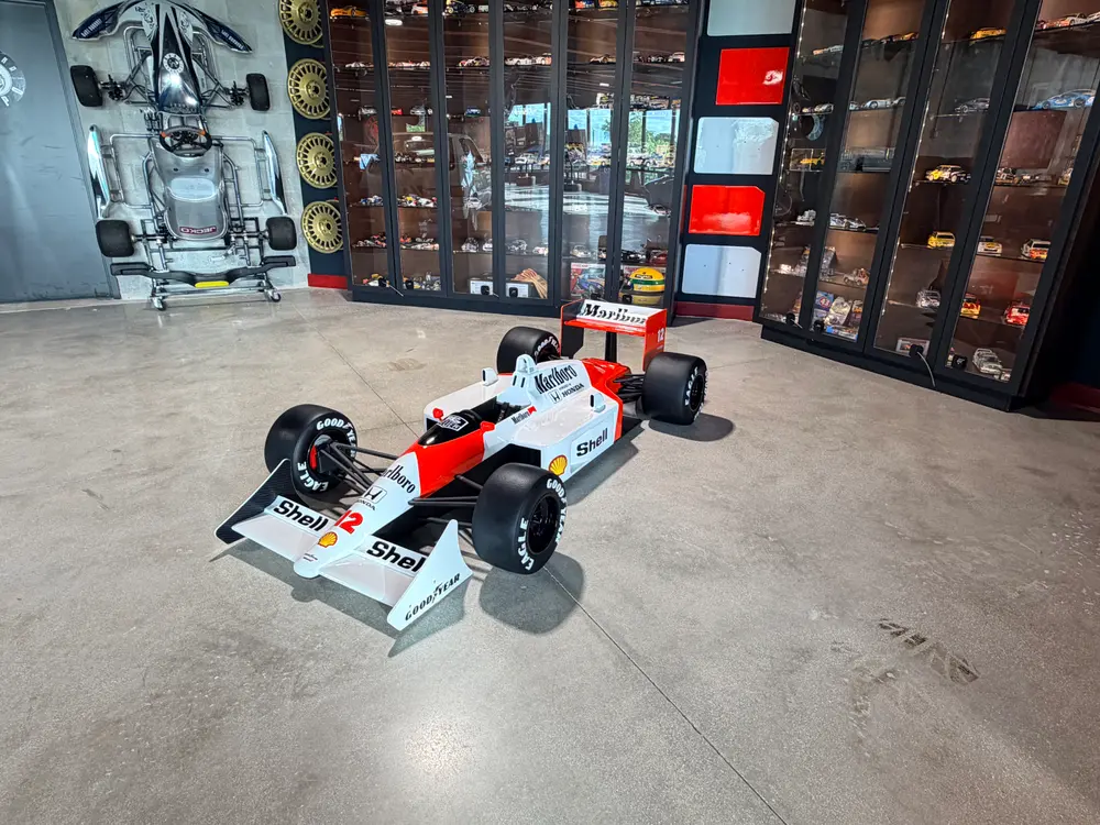 1988 Ayrton Senna F1 McLaren MP4/4 1/2 Scale Model — Auction Ended