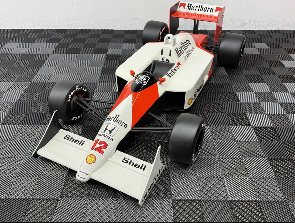 1988 McLaren MP4/4 Marlboro / Senna Livery 1:2 Scale Model — Sold