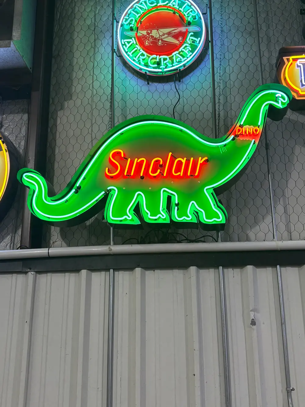 Sinclair Dino Neon Sign — Auction Ended | PCARMARKET