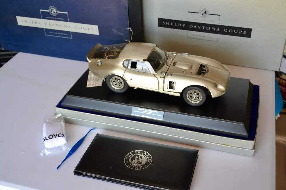 No Reserve 1:12 Scale Pewter Shelby Daytona Coupe — Sold | PCARMARKET
