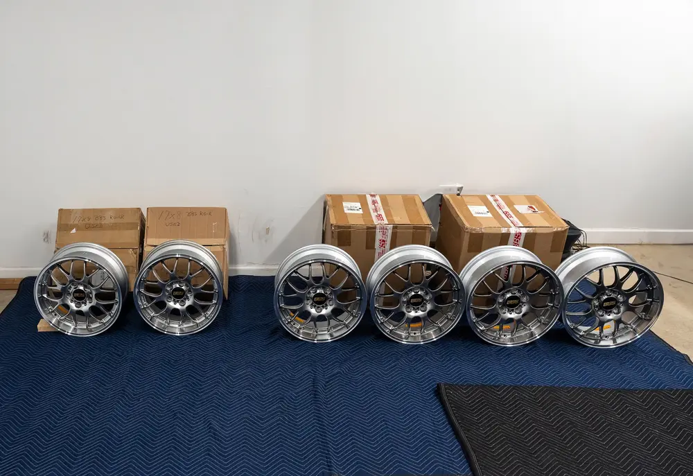BBS RG206 ケミカル① Set of Six 17” x 8” BBS RG-R Wheels — Auction Ended | PCARMARKET