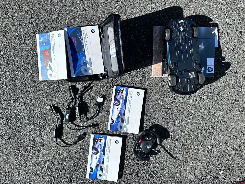 BMW Z8 Memorabilia, Accessories, Owners Manuals and Launch Kit — Sold