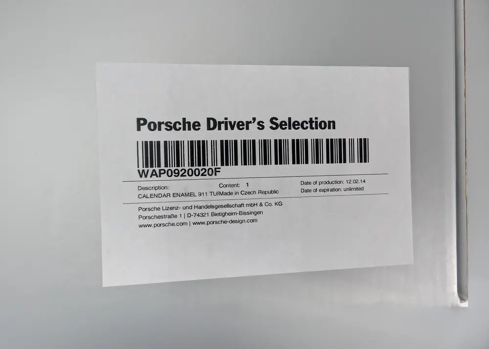 No Reserve 2014 Porsche 911 Turbo Limited Edition Enamel Perpetual
