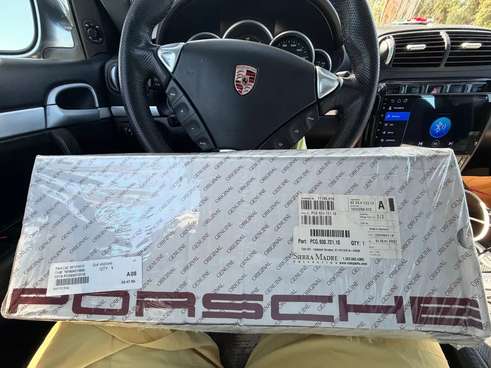 Brand New Unopened Porsche Classic 911 G (1983 to 1989) Tool Kit