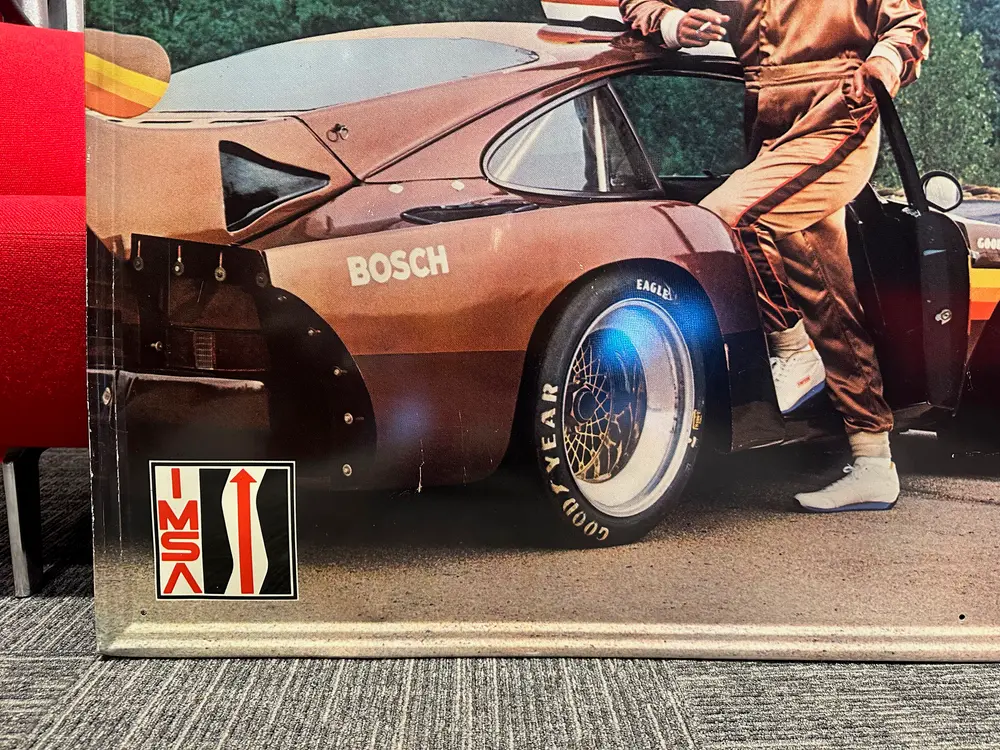 No Reserve Rare Barn Find IMSA Camel GT Porsche 935 Metal Sign (5