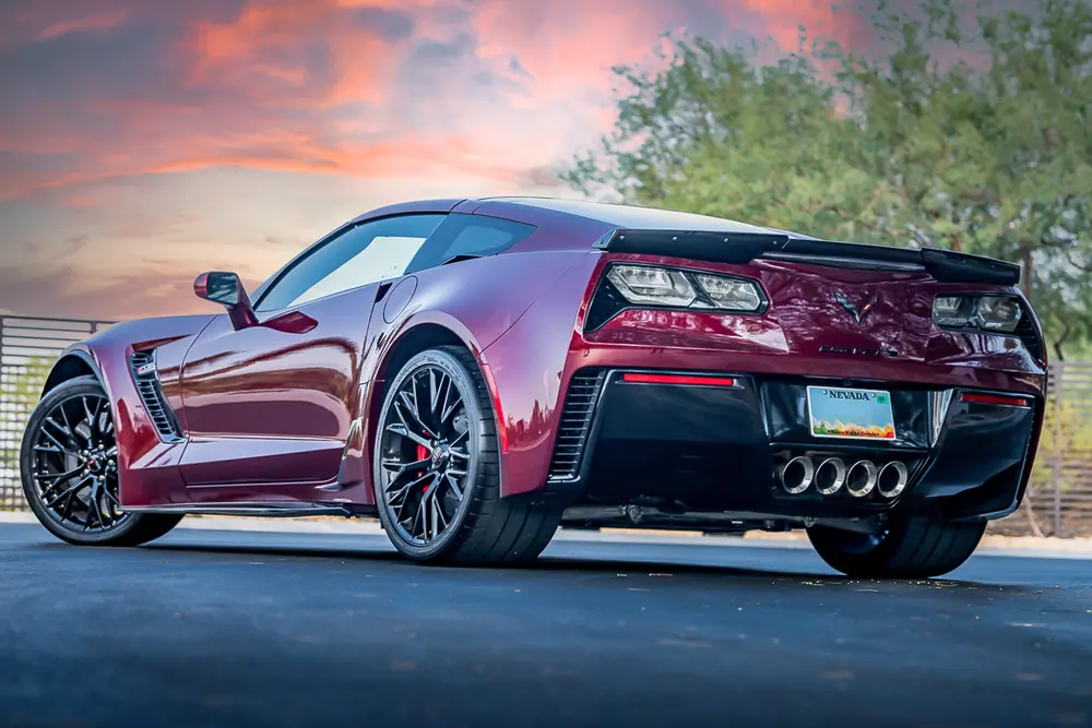 4k-Mile 2019 Chevrolet C7 Corvette Z06 2LZ — Auction Ended