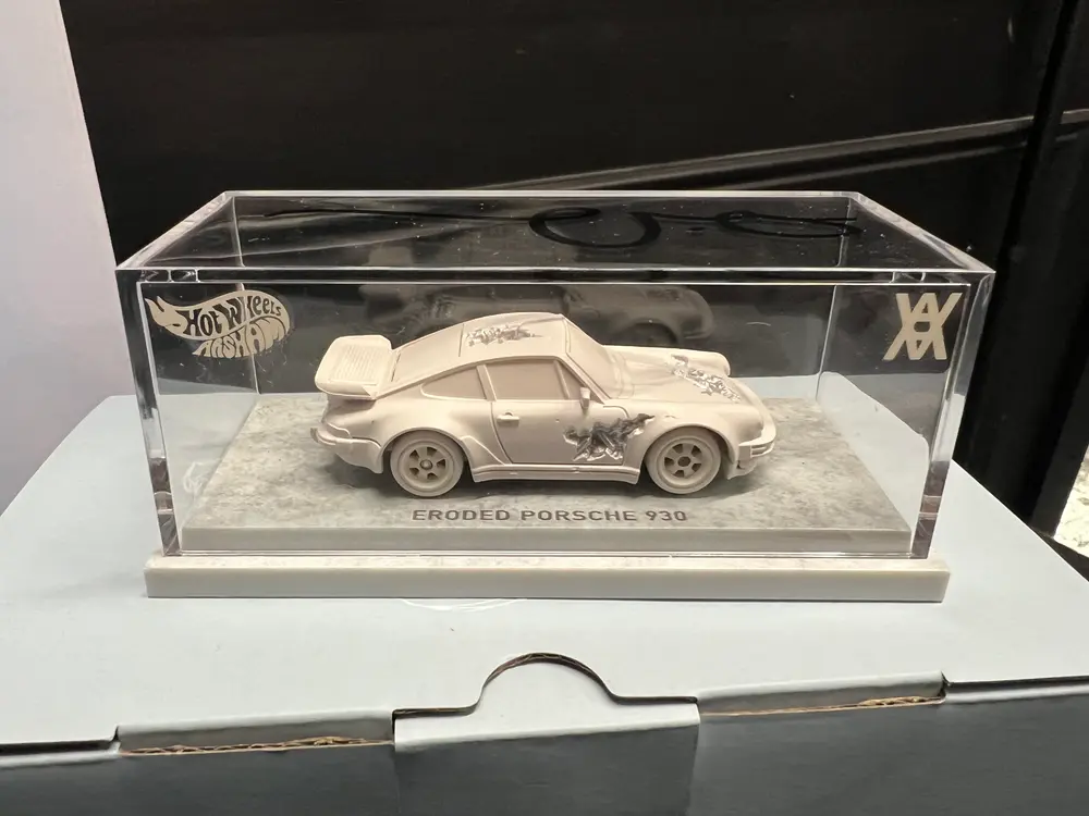 No Reserve Hot Wheels x Daniel Arsham Eroded Porsche 930 and Rally