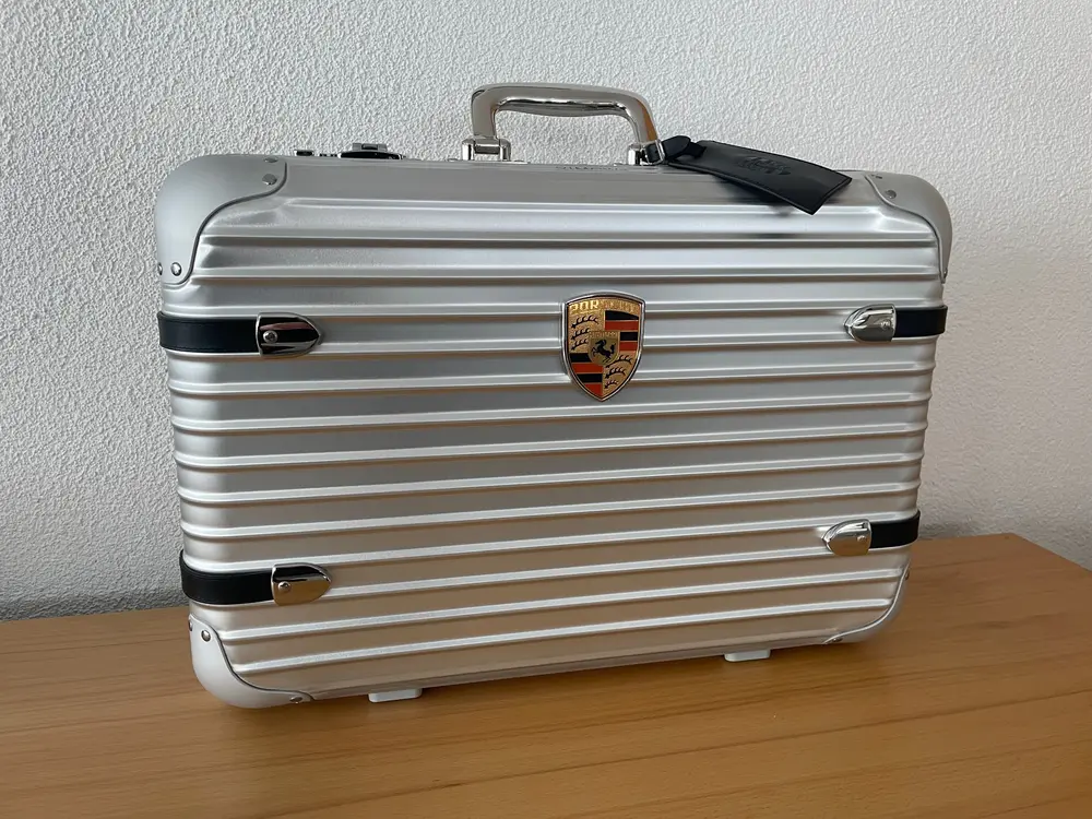 Limited Edition Rimowa x Porsche Hand Carry Pepita Case #841/911