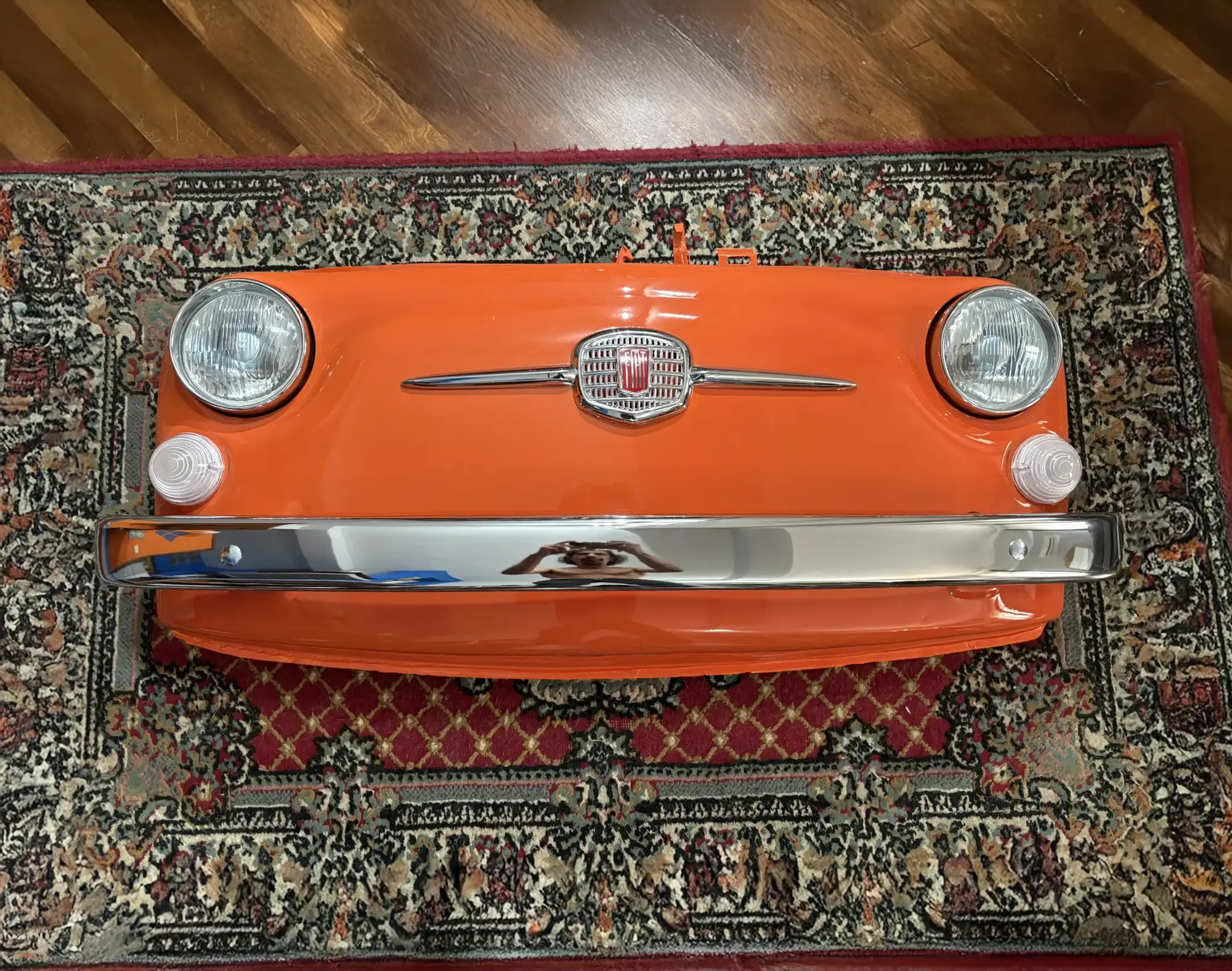 No Reserve Fiat 500 Front End Wall Display — Sold | PCARMARKET