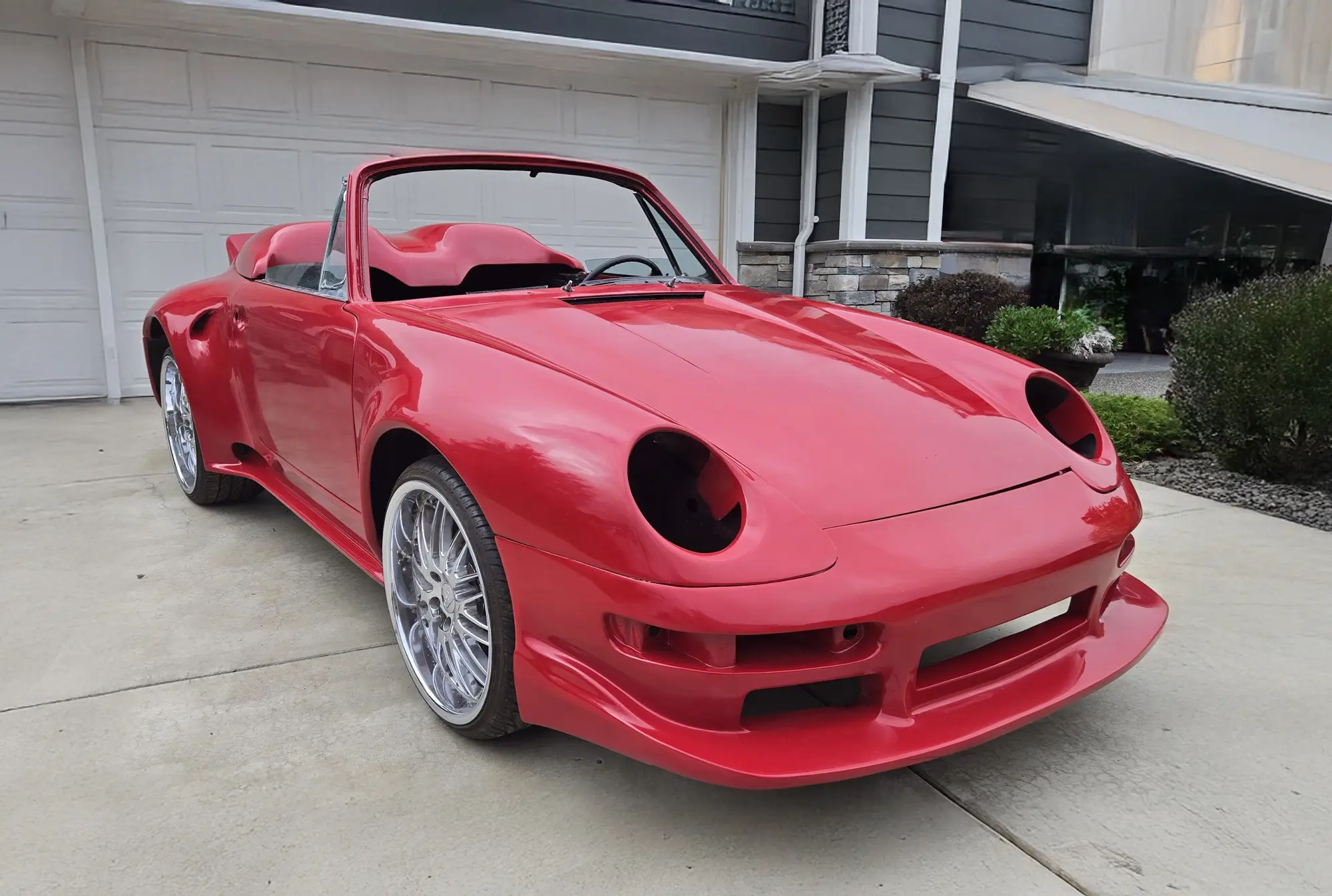 993 Turbo/Speedster-Style 1969 Porsche 912 Targa Project Car Auction