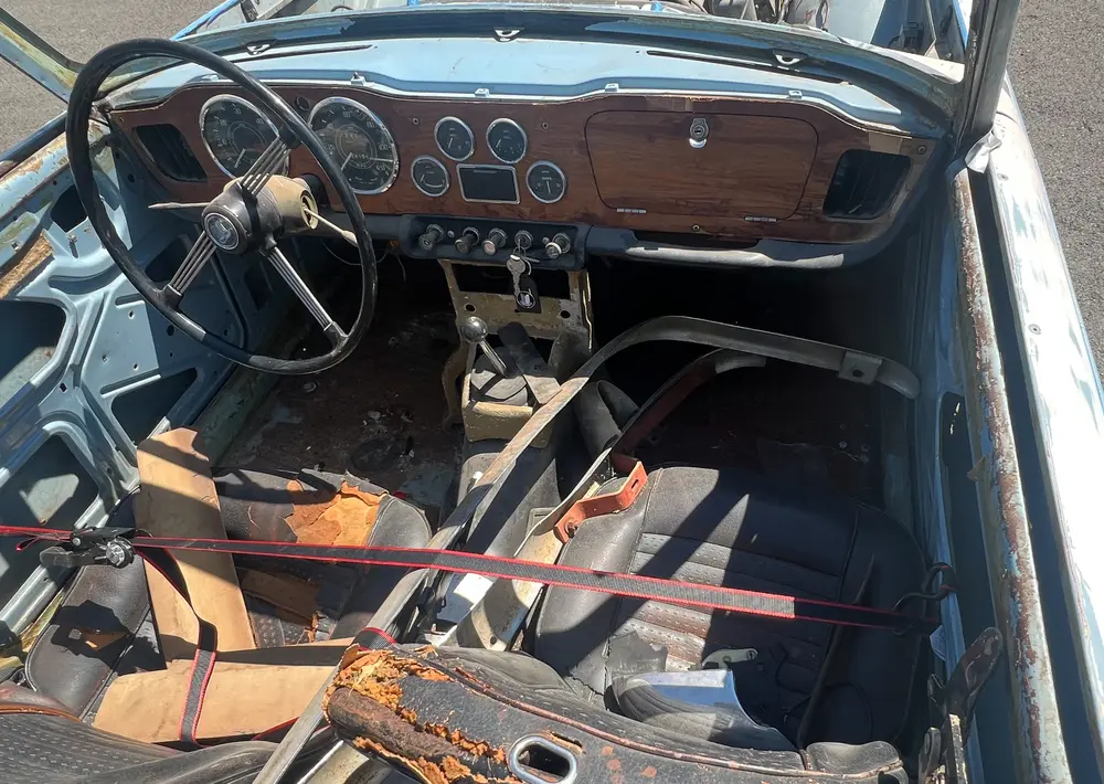 NO RESERVE 1966 Triumph TR4A Project — Auction Ended | PCARMARKET